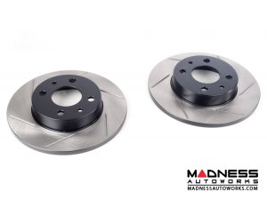 FIAT 500 Brake Rotors (2) - Rear - SILA Concepts - Performance Plus 